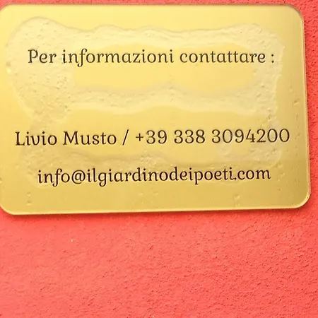Bed and breakfast Il Giardino Dei Poeti And
